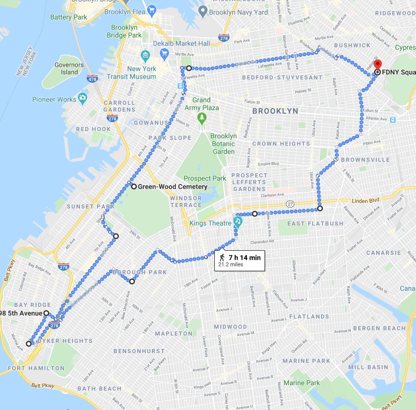 Week 31 route
